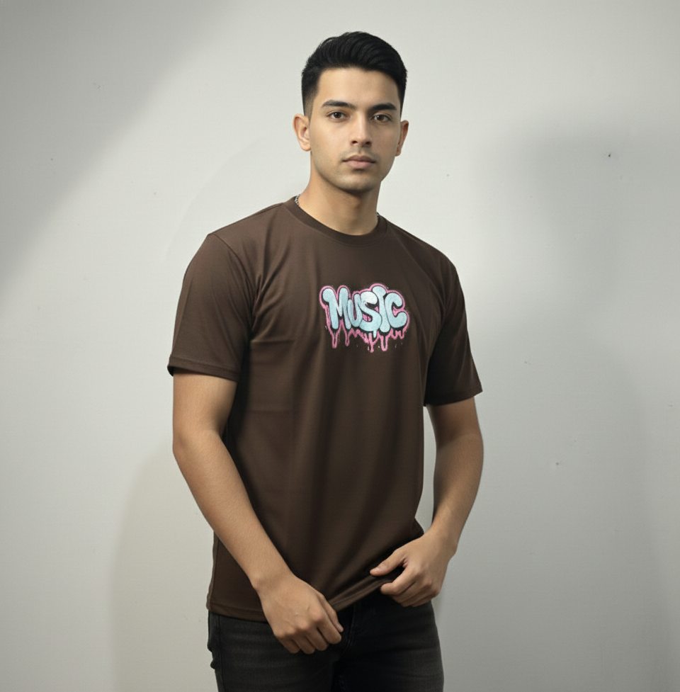 Basic Brown STRIVE Tee