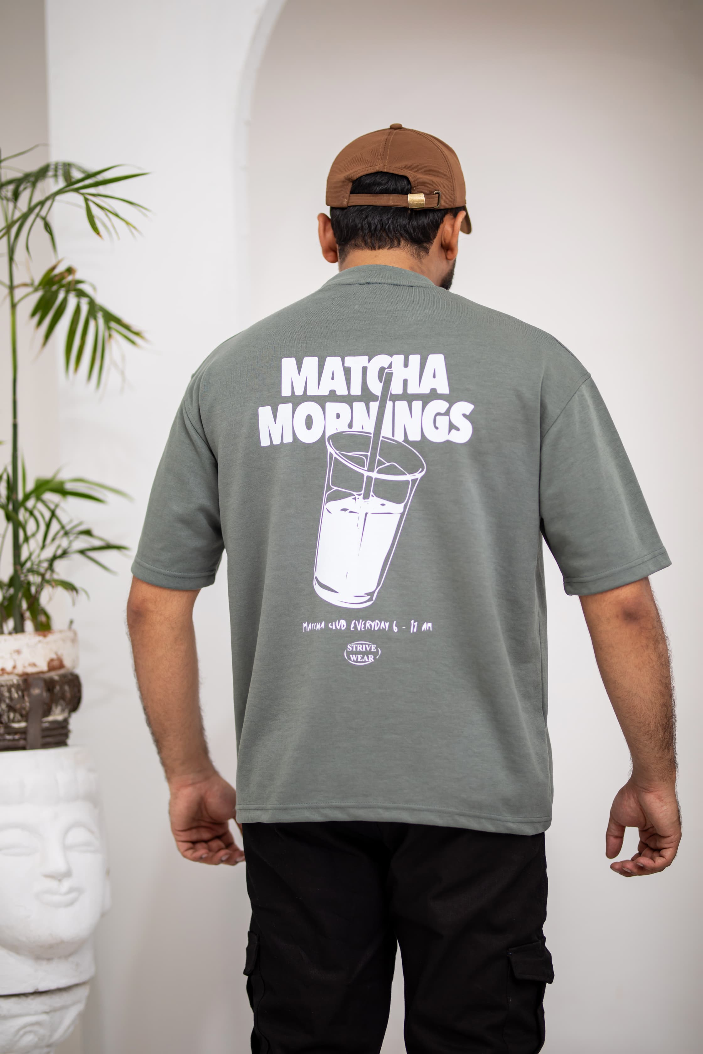 MATCHA GREEN Oversized Tee