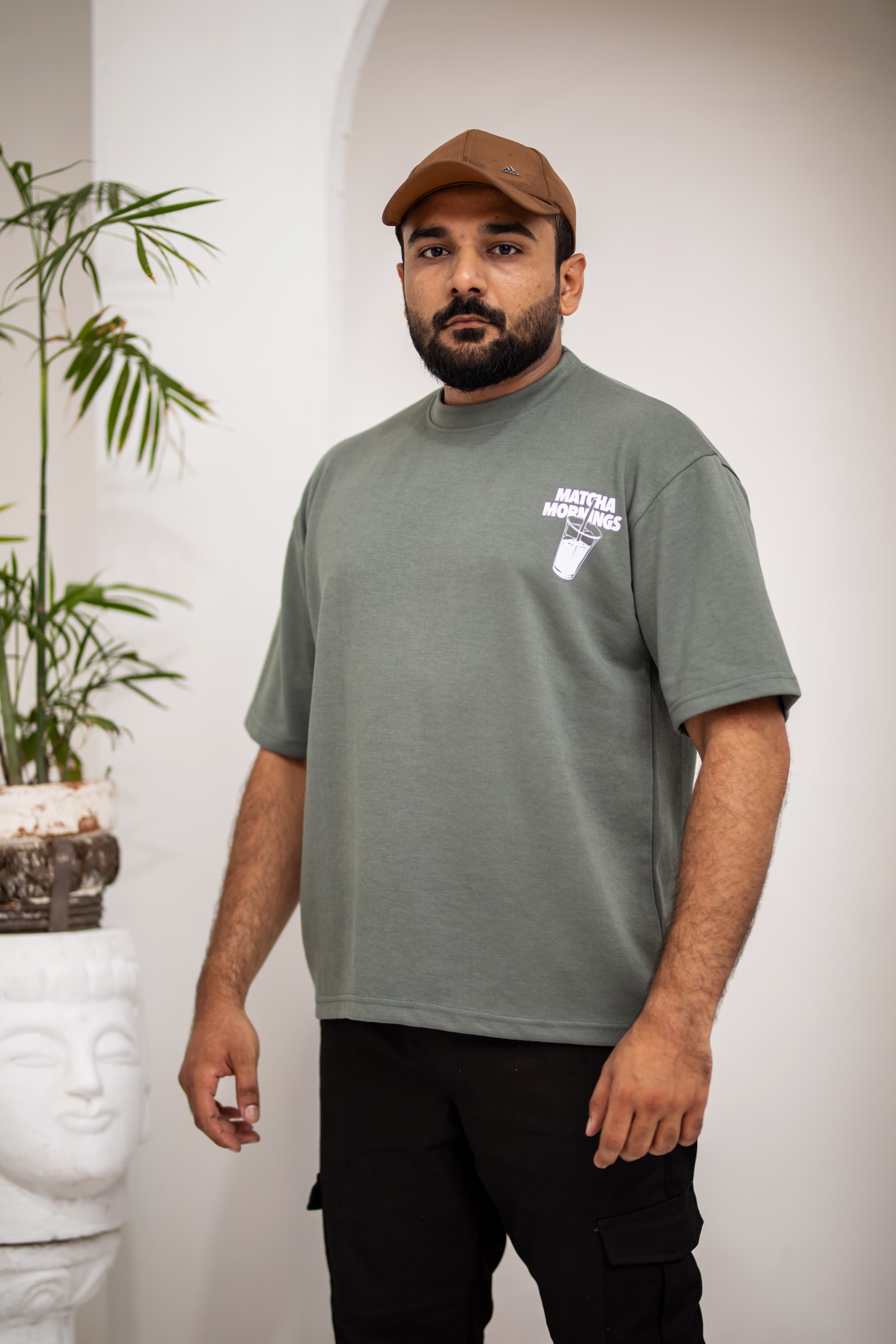 MATCHA GREEN Oversized Tee