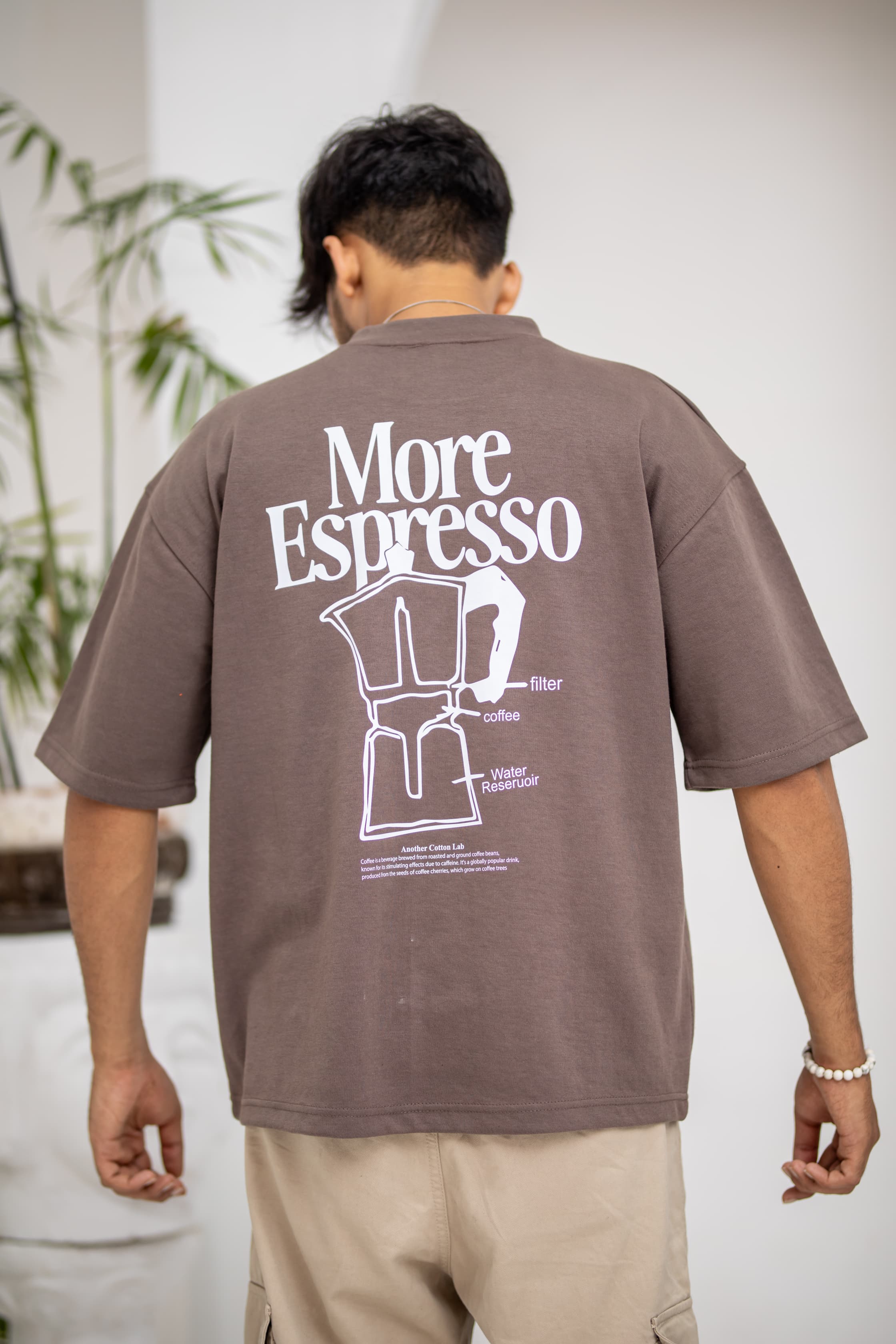 ESPRESSO BROWN Oversized Tee