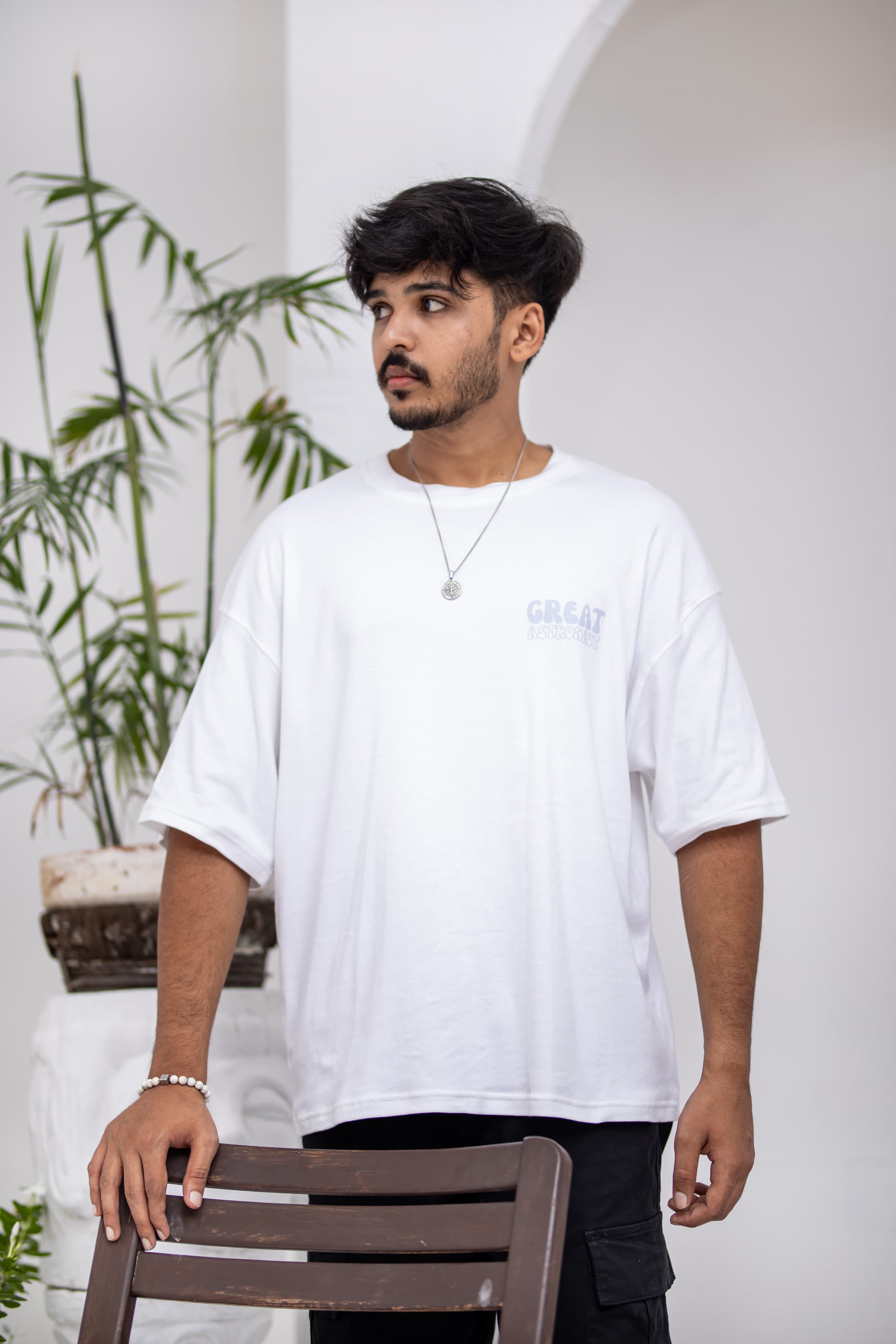 Great White Oversized Tee