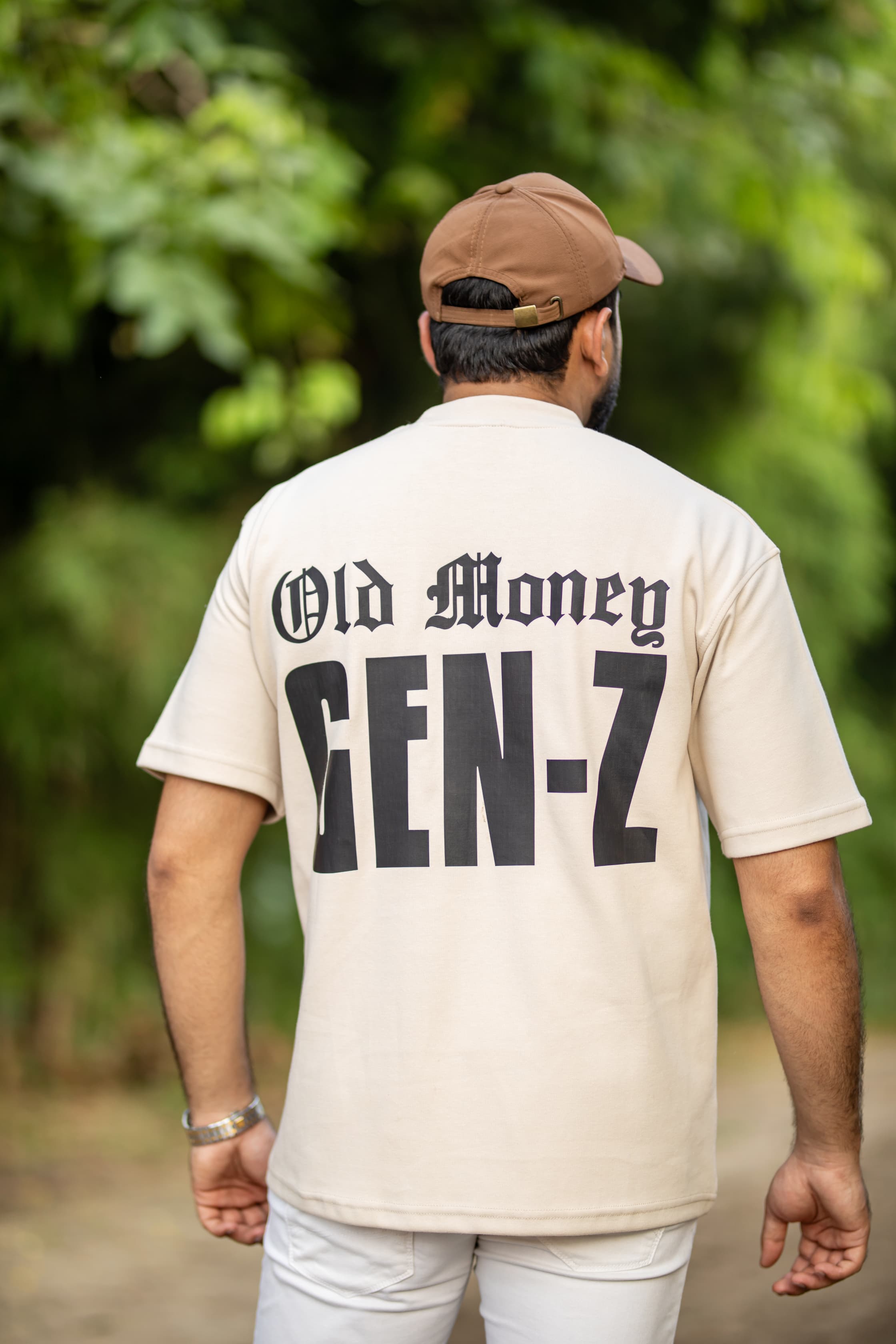 GEN-Z BEIGE Oversized Tee