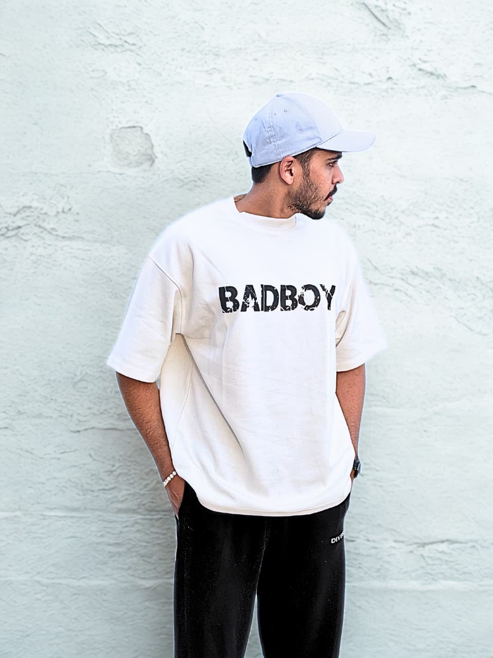 Labubu Badboy White Oversized Tee