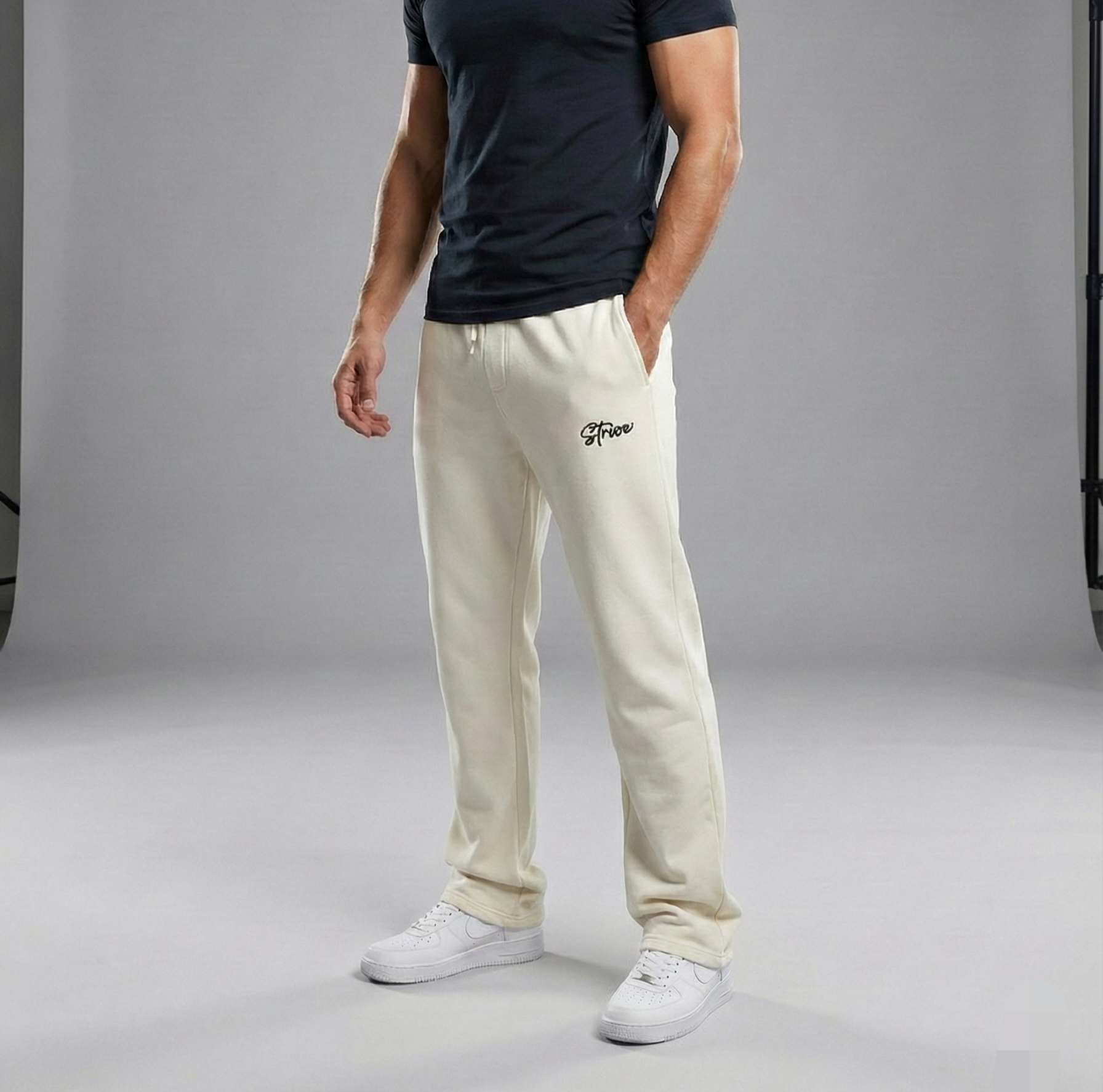 White Premium STRIVE Trouser