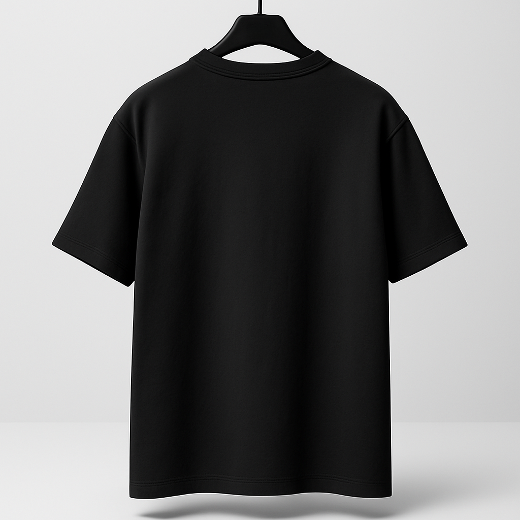 Plain Black STRIVE Oversized Tee (Limited Edition)