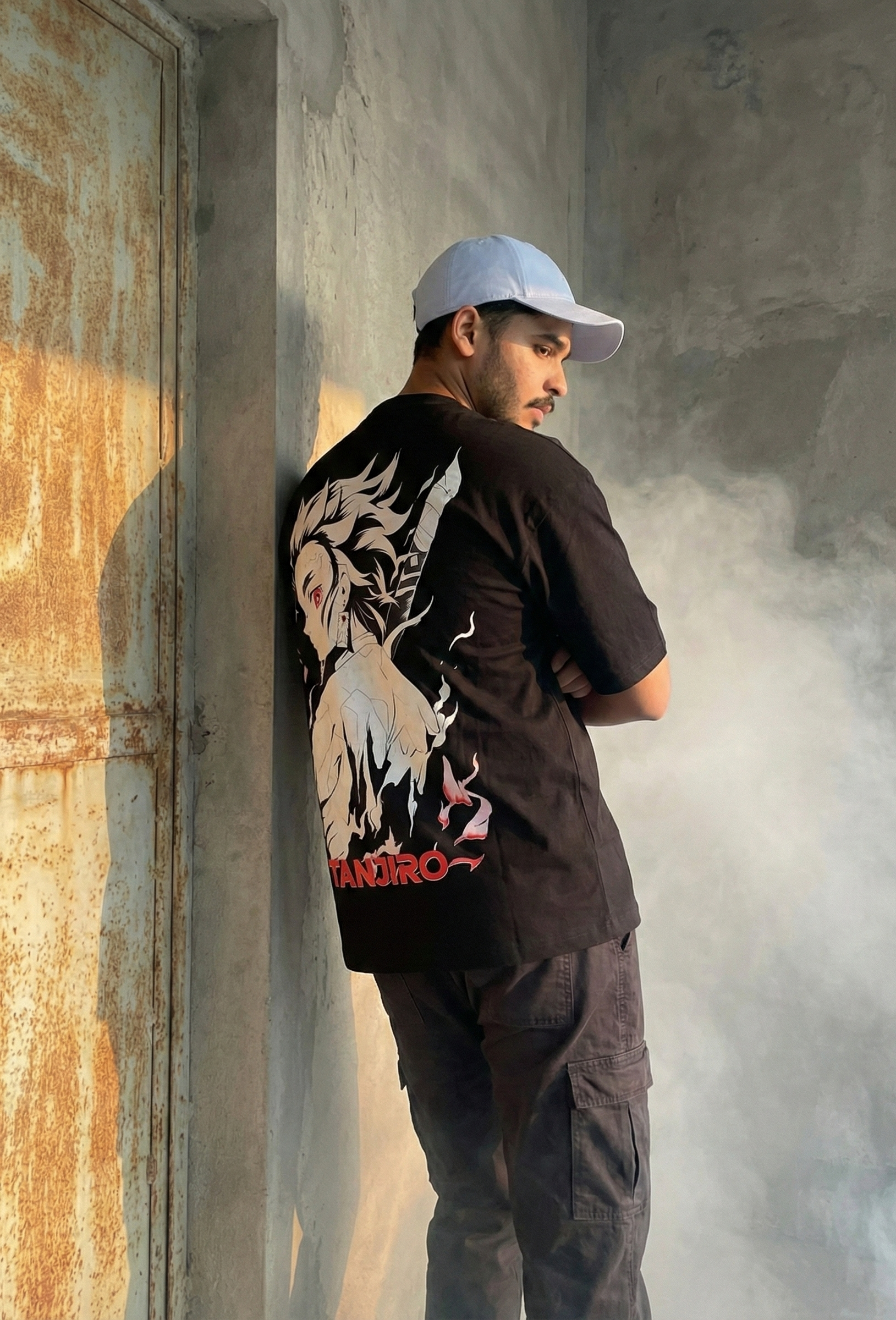 Sword Black Oversized Tee